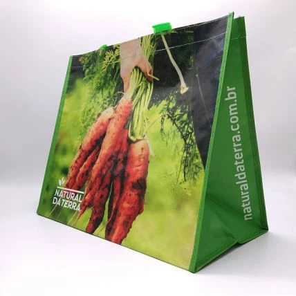 To'qimagan sovg'alar uchun plastik plastik sumkalar